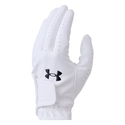 UAドライブオールウェザーグローブ ゴルフ グローブ White/Black（100） LXSサイズ 左手用 6001271 51