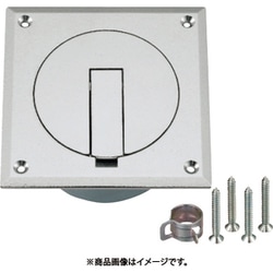 灯油コック床ボックス（シルバー）ボールバルブタイプ OF-650