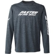 ピュアロングスリーブシャツ メンズ テニス 長袖シャツ ブラック（BK00） XLサイズ BUP5503
