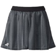 ピュアショートパンツ レディース テニス ショートパンツ ブラック（BK00） Lサイズ BWG5428