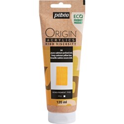 エコデザイン アクリリック ORIGIN 120ml ディープカドミウムイエローヒュー 04 817104