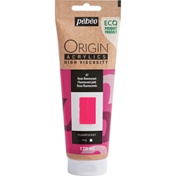 エコデザイン アクリリック ORIGIN 120ml 蛍光ピンク 47 817147