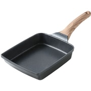 卵焼き器 エッグパン 14×18cm IH ガス火対応 ブラック NM-5106