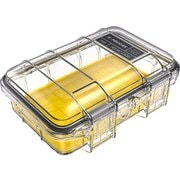 M40 マイクロケース イエロー/クリア 17.3×12.7×6.6cm 正規品 ハードケース M400-0270-100