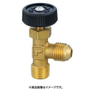 アングルミニチュアバルブ R1/4×45°フレアーR1/4 樹脂ハンドル OMV-660-1