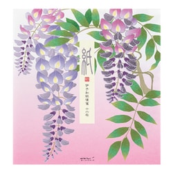 限定 便箋167 箔 藤柄 87167006