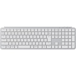 Keychron B6 Pro ウルトラスリム ワイヤレスキーボード - JIS配列（テンキー付 / 100％フルサイズ） / シザースイッチ シルバー B6P-K14-JIS