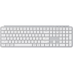 Keychron B6 Pro ウルトラスリム ワイヤレスキーボード - US配列（テンキー付 / 100％フルサイズ） / シザースイッチ シルバー B6P-K14-US
