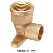 座付水栓エルボ Rp1/2×Φ22.22 日本水道協会認証登録品 PD-007-S