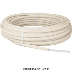架橋ポリエチレン管 被覆イージーカポリパイプW ホワイト 5mm被覆 16A 30m PEX16C-PW5-Y30
