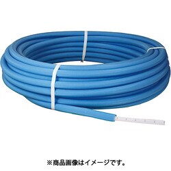 架橋ポリエチレン管 被覆イージーカポリパイプW ブルー 5mm被覆 20A 30m PEX20C-PB5-Y30