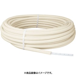 架橋ポリエチレン管 被覆イージーカポリパイプW ホワイト 5mm被覆 20A 30m PEX20C-PW5-Y30