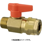 ダブルロックジョイント WB1型 ダブルロックバルブ テーパおねじ オレンジ R1/2×10A WB1-1310C-S