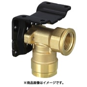 ダブルロックジョイント WL73型 座付水栓エルボ（黄銅） マルチタイプ 首長仕様 Rp1/2×13A WL73-1313L-S