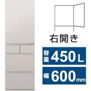 冷蔵庫 RYタイプ(450L・幅60cm・右開き・5ドア・マットライトベージュ) NR-E45RY2-C