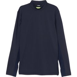 ウォームアンダーウェア M-高機能ベアテン コンビインナー シャツ長袖 L ネイビー 011-23210-50-098