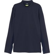 ウォームアンダーウェア M-高機能ベアテン コンビインナー シャツ長袖 XL ネイビー 011-23210-52-098