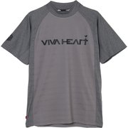 ゴルフウェアメンズ M-パターンメッシュ アスレチックハンソデカットソー シャツ半袖 M ブラック 011-23443-48-019