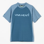 ゴルフウェアメンズ M-パターンメッシュ アスレチックハンソデカットソー シャツ半袖 M Lグリーン 011-23443-48-022