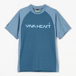ゴルフウェアメンズ M-パターンメッシュ アスレチックハンソデカットソー シャツ半袖 L Lグリーン 011-23443-50-022