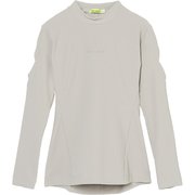 ゴルフウェアレディース L-カットオフスリーブ ナイロンテレコプルオーバー シャツ長袖 L Lグレー 012-23310-42-011
