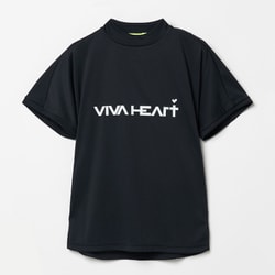 ゴルフウェアレディース L-ハート バック ダブルメッシュハンソデプルオーバー シャツ半袖 S ブラック 012-23441-38-019