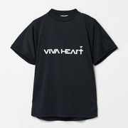 ゴルフウェアレディース L-ハート バック ダブルメッシュハンソデプルオーバー シャツ半袖 M ブラック 012-23441-40-019
