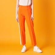 ゴルフウェアレディース L-4WAYストレッチ サイドラインパンツ パンツ S オレンジ 012-73310-38-035