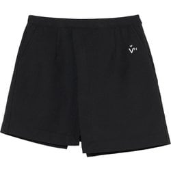 ゴルフウェアレディース L-レイヤード ツイルショートパンツ ショートパンツ M ブラック 012-73340-40-019