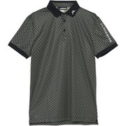 ゴルフウェアメンズ M08A Tour Tech Print Polo シャツ半袖 XL グリーン系 071-23241-50-026