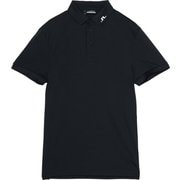 ゴルフウェアメンズ M09A KV Polo シャツ半袖 XL ブラック 071-23242-50-019