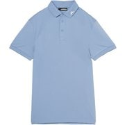 ゴルフウェアメンズ M09A KV Polo シャツ半袖 XL サックス系 071-23242-50-092