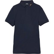 ゴルフウェアメンズ M10A KV Print Polo シャツ半袖 M キャメル 071-23243-46-042
