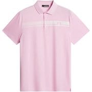 ゴルフウェアメンズ M16A Klas Polo シャツ半袖 XL Lピンク系 071-23344-50-072