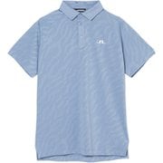 ゴルフウェアメンズ M33A Wilhelm Polo シャツ半袖 XXL サックス系 071-23352-52-092