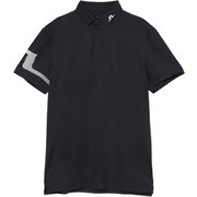 ゴルフウェアメンズ M23A Heath Strike Polo シャツ半袖 L ブラック 071-23355-48-019