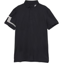 ゴルフウェアメンズ M23A Heath Strike Polo シャツ半袖 XL ブラック 071-23355-50-019