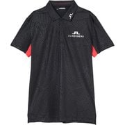 ゴルフウェアメンズ M123B Dario Tour Golf Polo シャツ半袖 XL ブラック 071-23358-50-019
