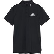 ゴルフウェアメンズ M124B KV Tour Golf Polo シャツ半袖 XL ブラック 071-23359-50-019