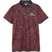 ゴルフウェアメンズ M124B KV Tour Golf Polo シャツ半袖 S サーモンピンク 071-23359-44-075