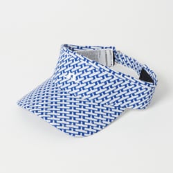 サンバイザー W92A Yada Printed Visor バイザー F ブルー 073-53365-99-095
