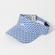 サンバイザー W92A Yada Printed Visor バイザー F ブルー 073-53365-99-095