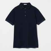 ゴルフウェアメンズ M シアーサッカー半袖シャツ シャツ半袖 M ネイビー 001-23546-48-098