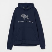 ゴルフウェアメンズ M レタードヘンリー長袖パーカー ブルゾン L ネイビー 001-33210-50-098