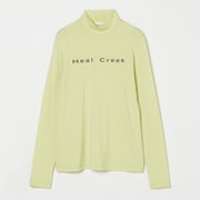 ゴルフウェアレディース L リヨセルウォッシャブルベア天モックネ シャツ長袖 M ライム 002-23212-40-021