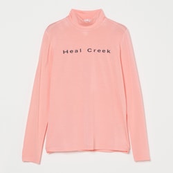 ゴルフウェアレディース L リヨセルウォッシャブルベア天モックネ シャツ長袖 M Lピンク系 002-23212-40-072