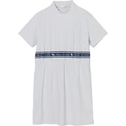 ゴルフウェアレディース L モックネックジャージィワンピース スカート L Lグレー系 002-63440-42-012