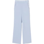 ゴルフウェアレディース L PEサッカーストライプパンツ パンツ M サックス系 002-73510-40-093