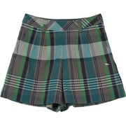 ゴルフウェアレディース L マドラスチェックショートパンツ ショートパンツ M グリーン系 002-73640-40-026