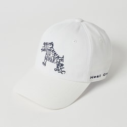 キャップ U レタードヘンリーツイルキャップ キャップ F オフホワイト 003-53202-00-005